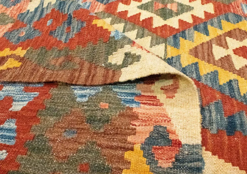Kelimteppe - Orientalsk - 300 x 207 cm - brun