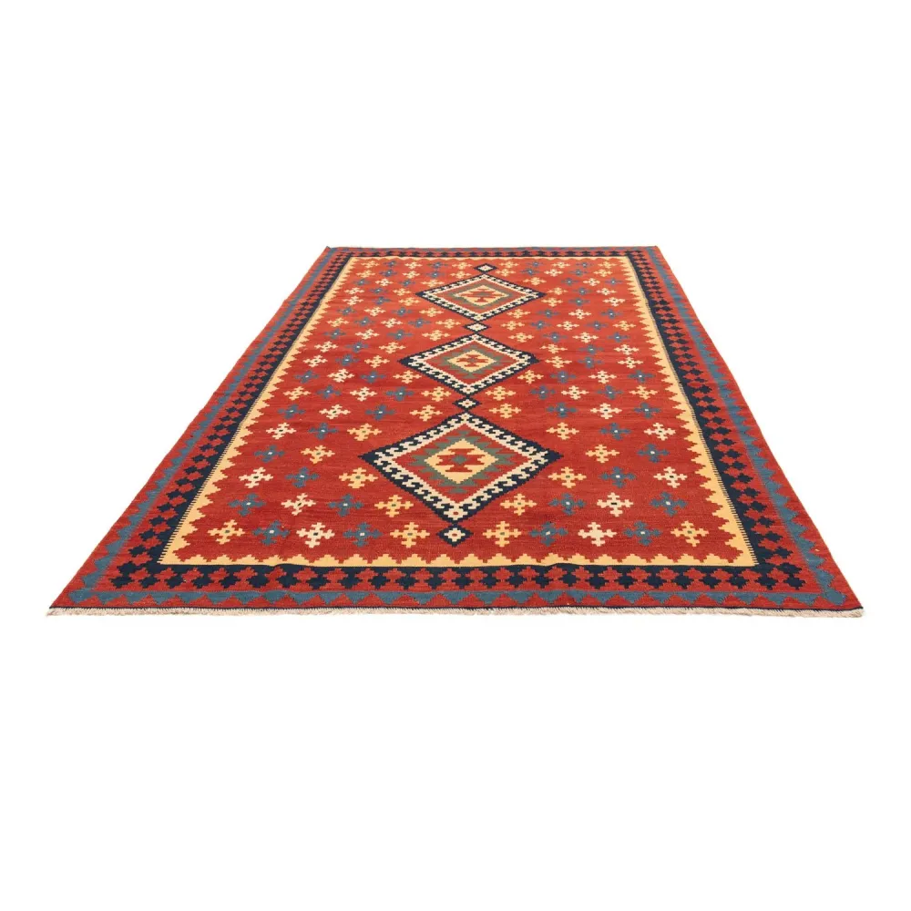 Kelimteppe - Orientalsk - 307 x 200 cm - rust