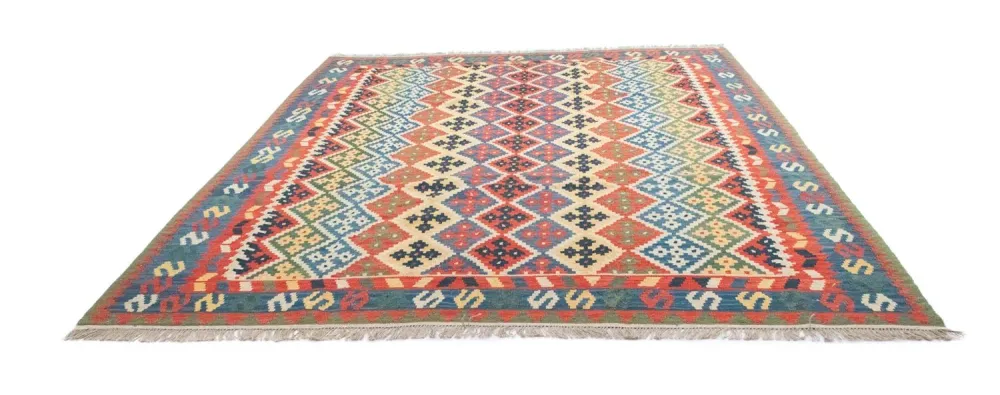 Kelimteppe - Orientalsk - 330 x 257 cm - flerfarget
