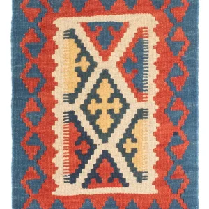Kelimteppe - Orientalsk - 60 x 40 cm - flerfarget