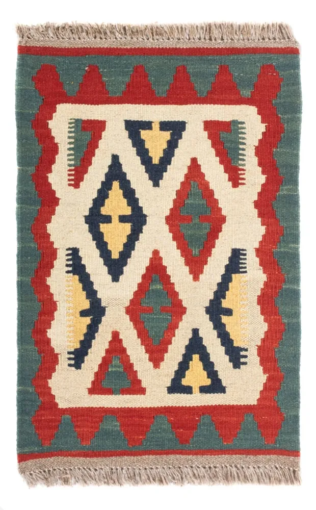 Kelimteppe - Orientalsk - 60 x 40 cm - flerfarget