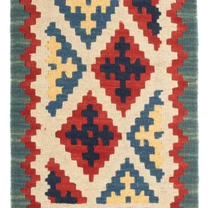 Kelimteppe - Orientalsk - 60 x 40 cm - flerfarget