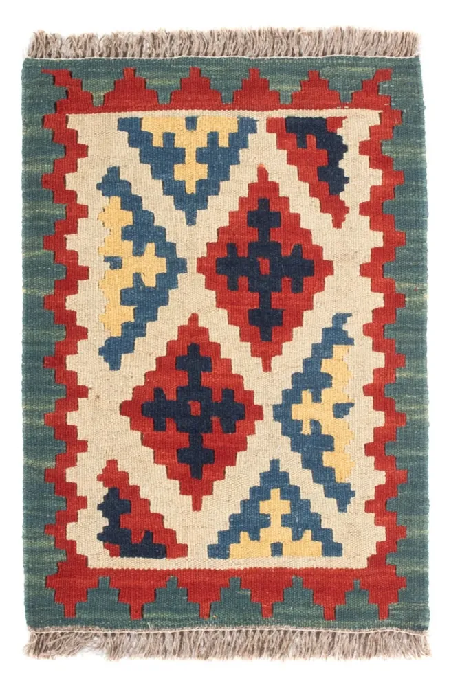 Kelimteppe - Orientalsk - 60 x 40 cm - flerfarget