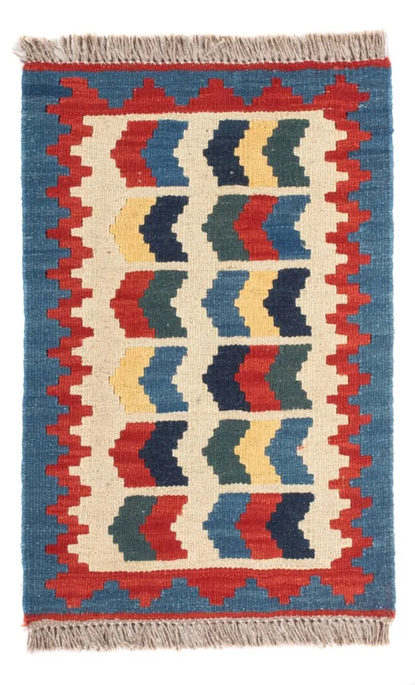 Kelimteppe - Orientalsk - 60 x 40 cm - flerfarget