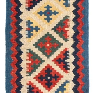 Kelimteppe - Orientalsk - 60 x 40 cm - flerfarget