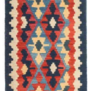 Kelimteppe - Orientalsk - 60 x 40 cm - flerfarget