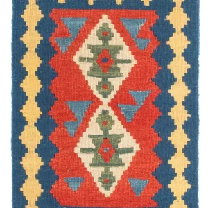 Kelimteppe - Orientalsk - 60 x 40 cm - flerfarget