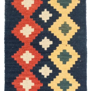 Kelimteppe - Orientalsk - 60 x 40 cm - flerfarget
