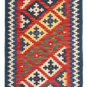 Kelimteppe - Orientalsk - 60 x 40 cm - flerfarget