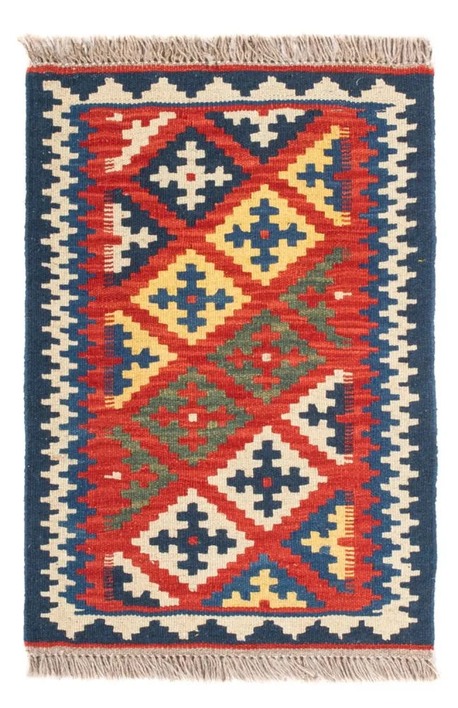 Kelimteppe - Orientalsk - 60 x 40 cm - flerfarget