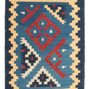Kelimteppe - Orientalsk - 60 x 40 cm - flerfarget