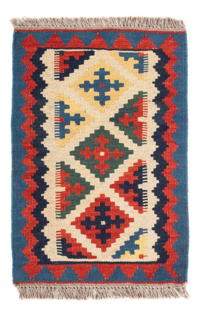 Kelimteppe - Orientalsk - 60 x 40 cm - flerfarget