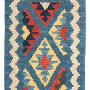Kelimteppe - Orientalsk - 60 x 40 cm - flerfarget