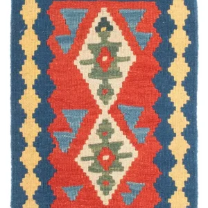 Kelimteppe - Orientalsk - 60 x 40 cm - flerfarget