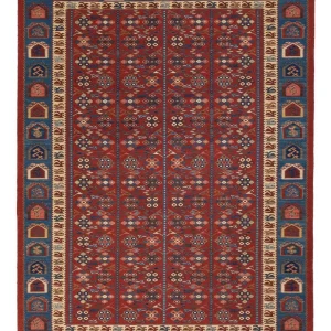 Kelimteppe - Orientalsk - Soumak - 228 x 175 cm - rust