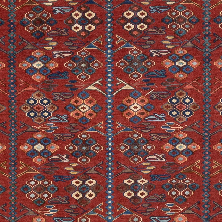 Kelimteppe - Orientalsk - Soumak - 228 x 175 cm - rust