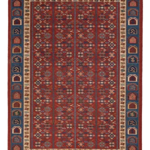 Kelimteppe - Orientalsk - Soumak - 229 x 175 cm - rust