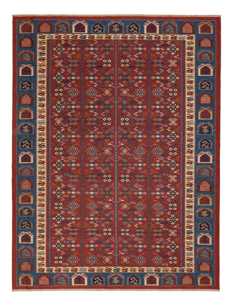 Kelimteppe - Orientalsk - Soumak - 229 x 175 cm - rust