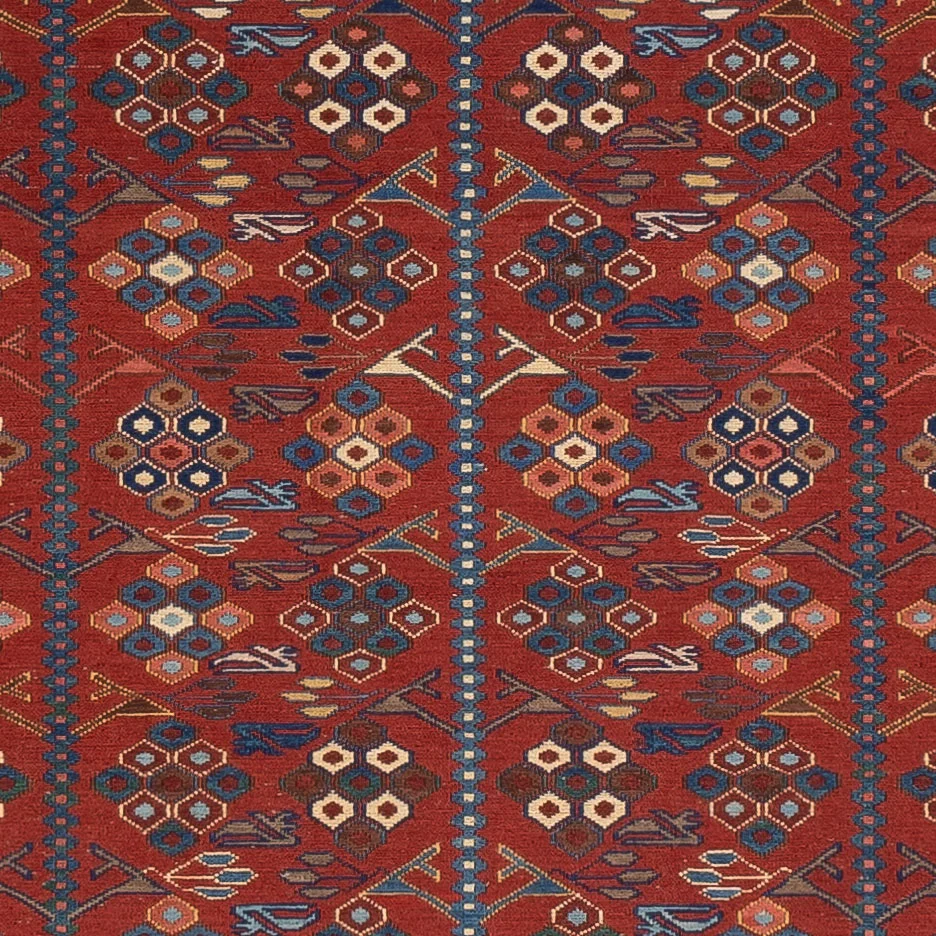 Kelimteppe - Orientalsk - Soumak - 229 x 175 cm - rust