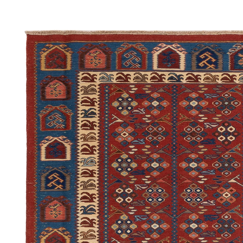 Kelimteppe - Orientalsk - Soumak - 229 x 175 cm - rust