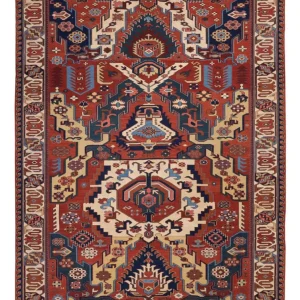 Kelimteppe - Orientalsk - Soumak - 256 x 194 cm - flerfarget