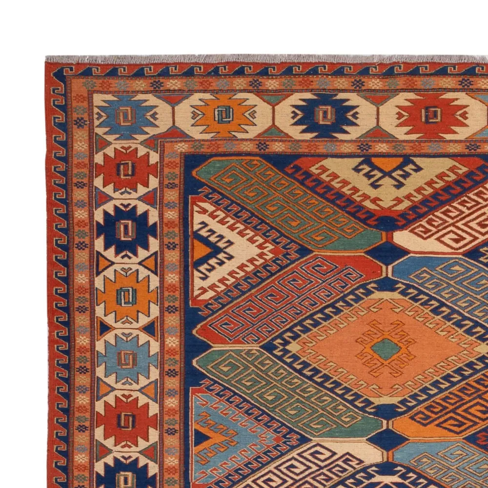 Kelimteppe - Orientalsk - Soumak - 272 x 205 cm - flerfarget