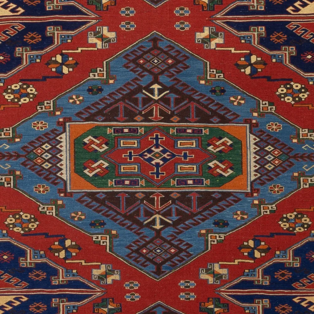Kelimteppe - Orientalsk - Soumak - 281 x 203 cm - rød