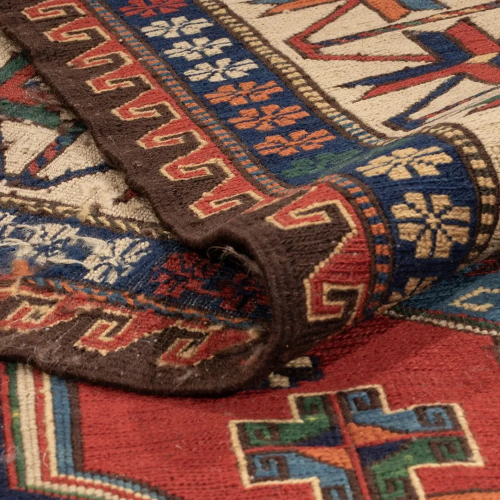 Kelimteppe - Orientalsk - Soumak - 281 x 203 cm - rød