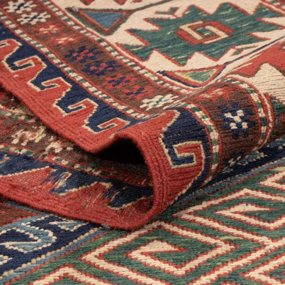Kelimteppe - Orientalsk - Soumak - 291 x 189 cm - flerfarget