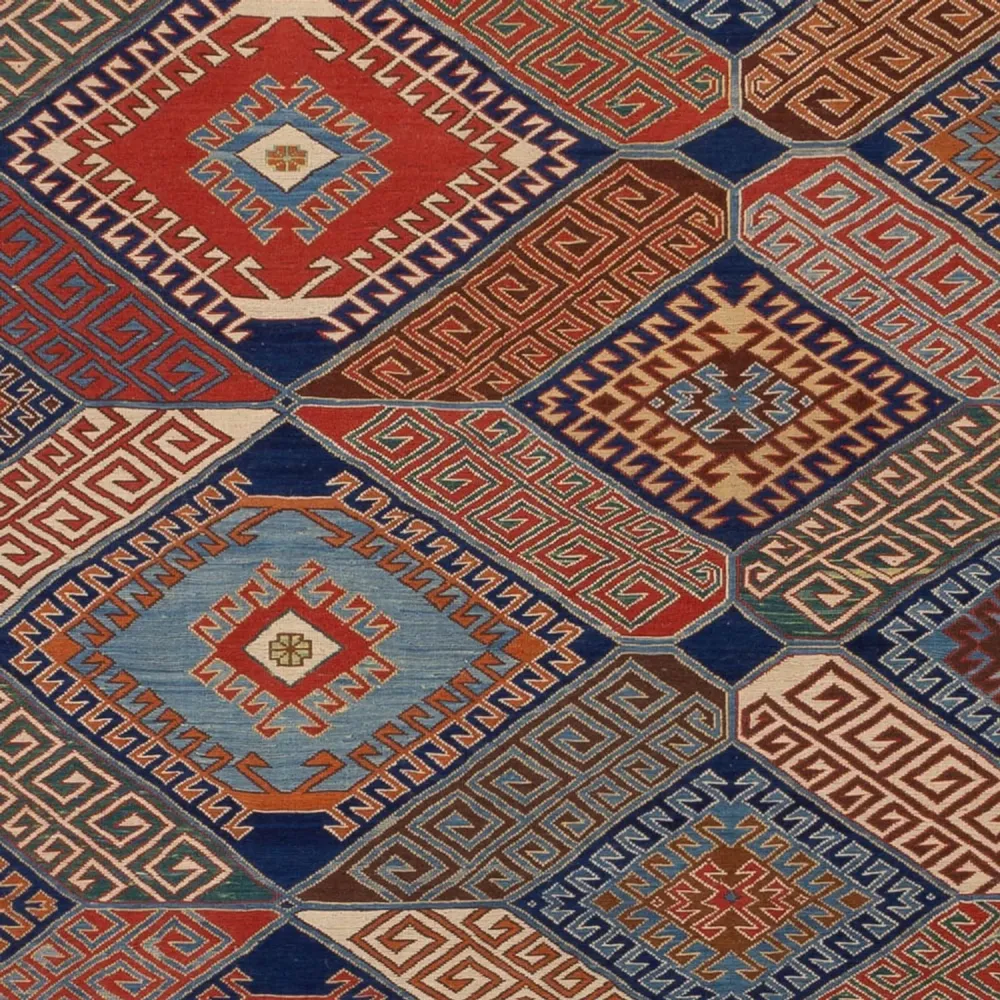 Kelimteppe - Orientalsk - Soumak - 291 x 189 cm - flerfarget