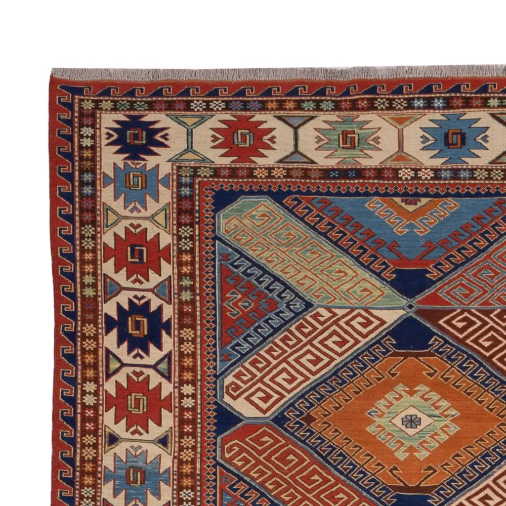 Kelimteppe - Orientalsk - Soumak - 291 x 189 cm - flerfarget