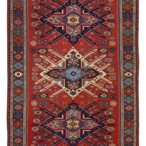 Kelimteppe - Orientalsk - Soumak - 292 x 218 cm - rød