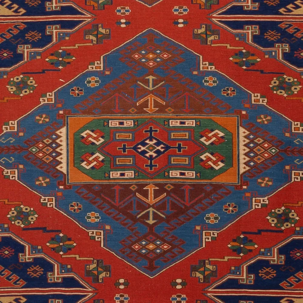 Kelimteppe - Orientalsk - Soumak - 294 x 204 cm - rød