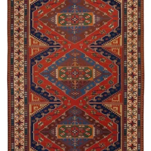 Kelimteppe - Orientalsk - Soumak - 294 x 204 cm - rød