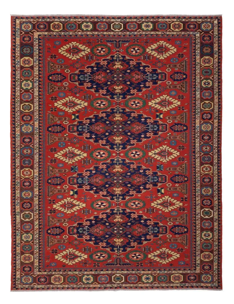 Kelimteppe - Orientalsk - Soumak - 318 x 241 cm - rød