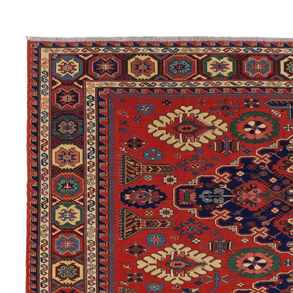 Kelimteppe - Orientalsk - Soumak - 318 x 241 cm - rød