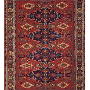 Kelimteppe - Orientalsk - Soumak - 318 x 241 cm - rød