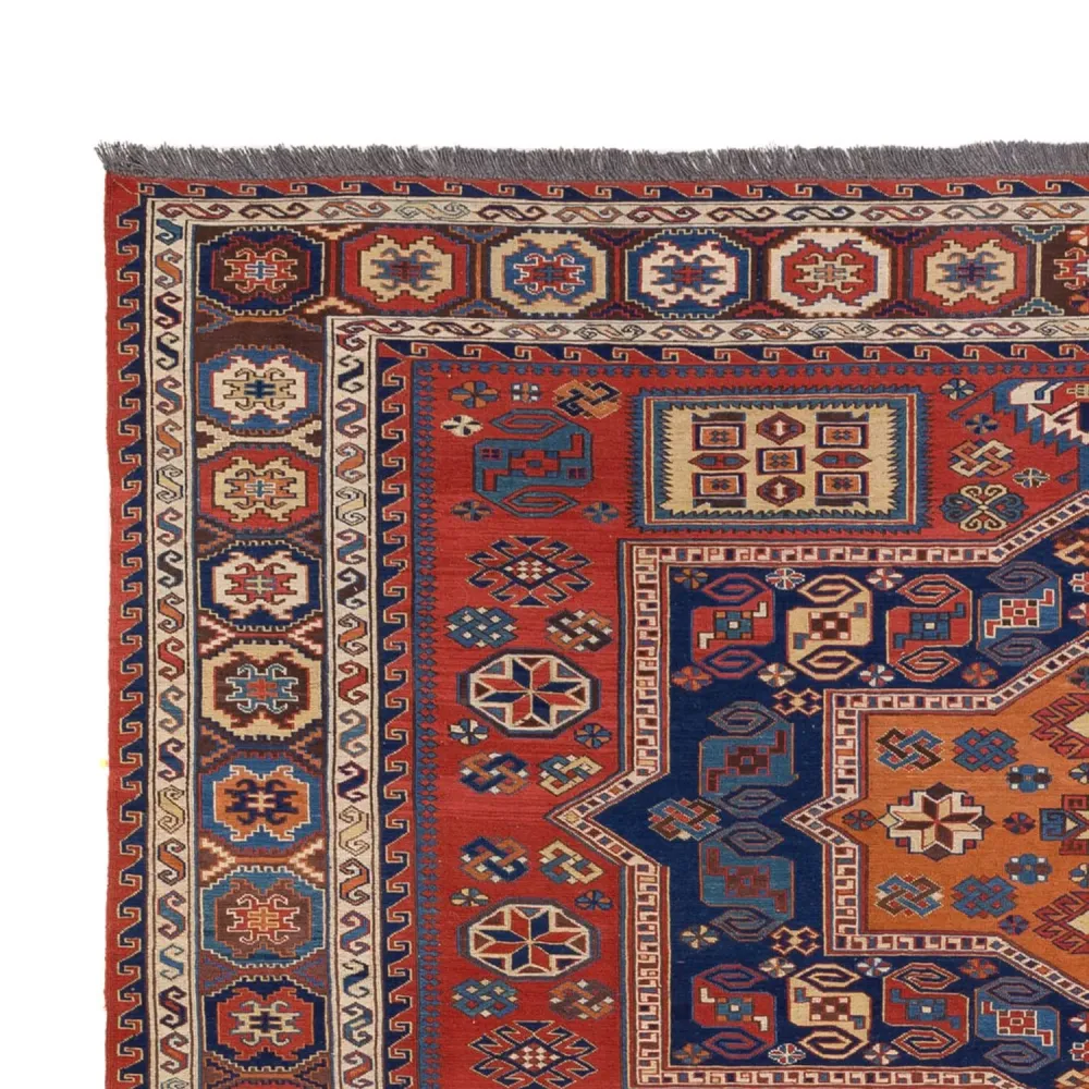 Kelimteppe - Orientalsk - Soumak - 323 x 236 cm - rød