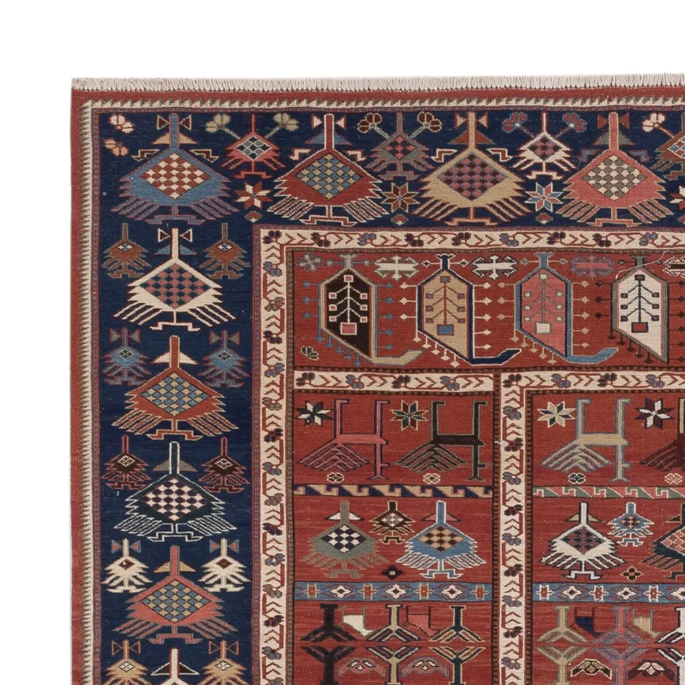 Kelimteppe - Orientalsk - Soumak square - 205 x 192 cm - rust