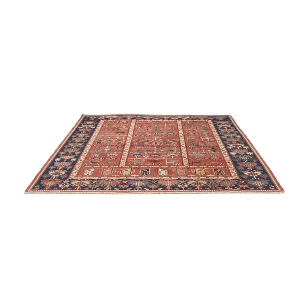 Kelimteppe - Orientalsk - Soumak square - 205 x 192 cm - rust
