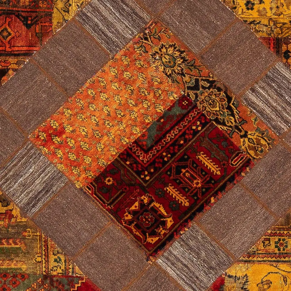 Kelimteppe - Orientalsk square - 180 x 179 cm - flerfarget