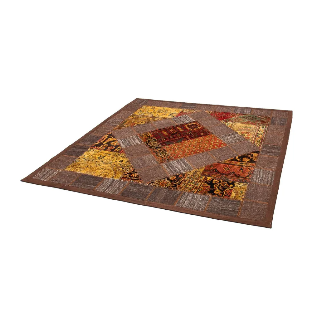Kelimteppe - Orientalsk square - 180 x 179 cm - flerfarget