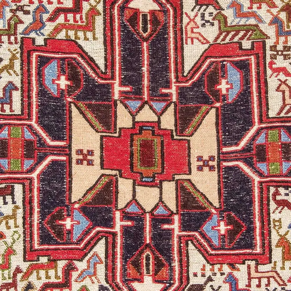 Kelimteppe - Orientalsk square - 99 x 95 cm - beige