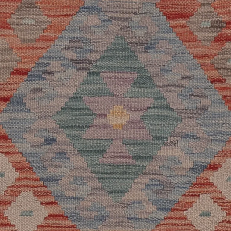 Kelimteppe - Splash - 149 x 102 cm - flerfarget