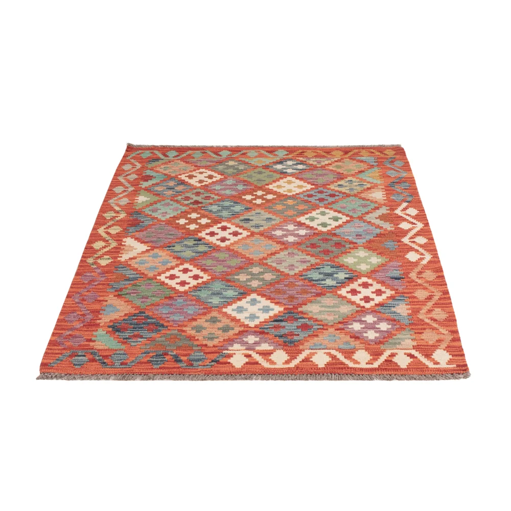 Kelimteppe - Splash - 151 x 102 cm - farget