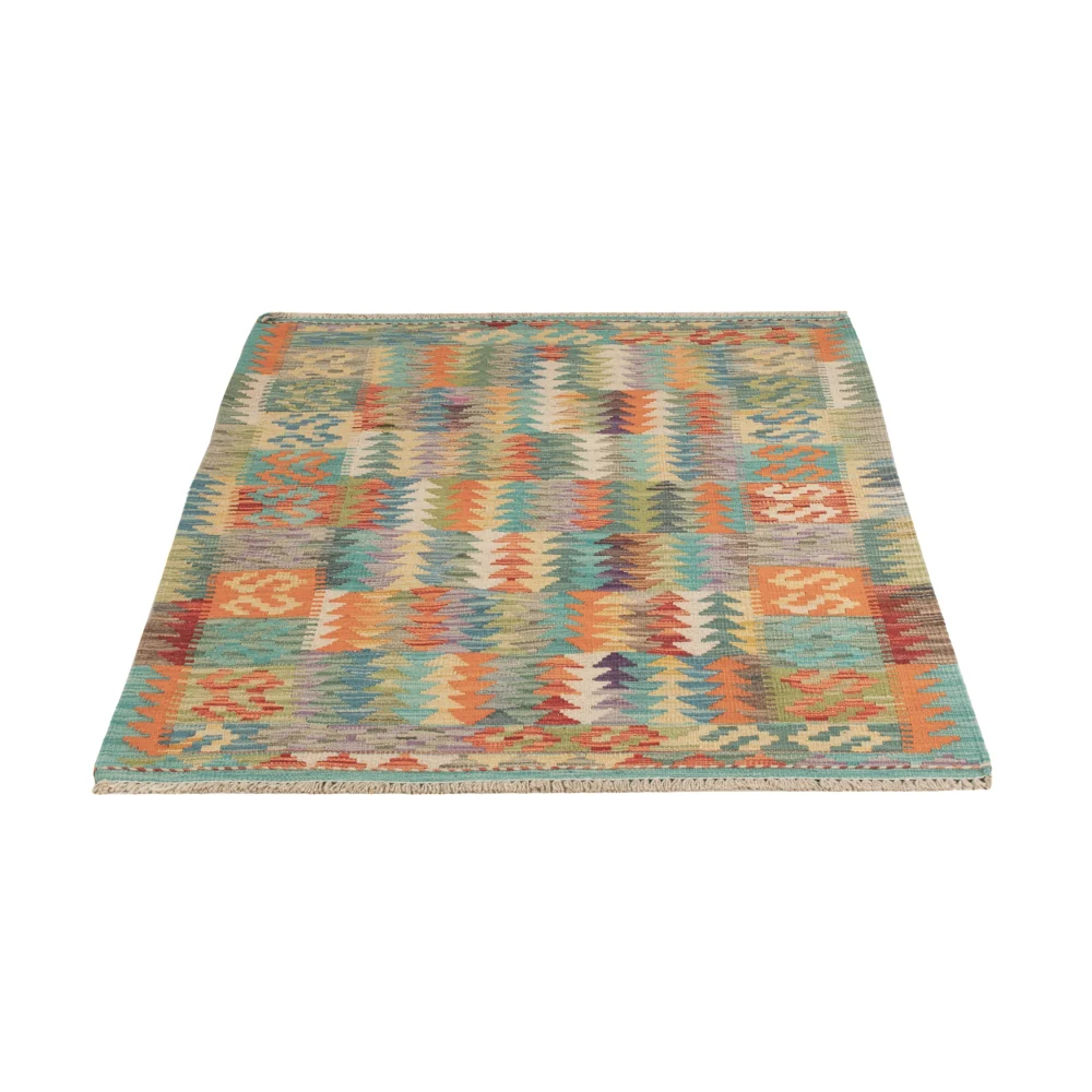 Kelimteppe - Splash - 151 x 104 cm - farget