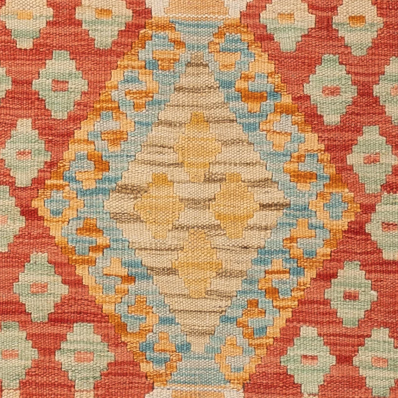 Kelimteppe - Splash - 154 x 101 cm - farget