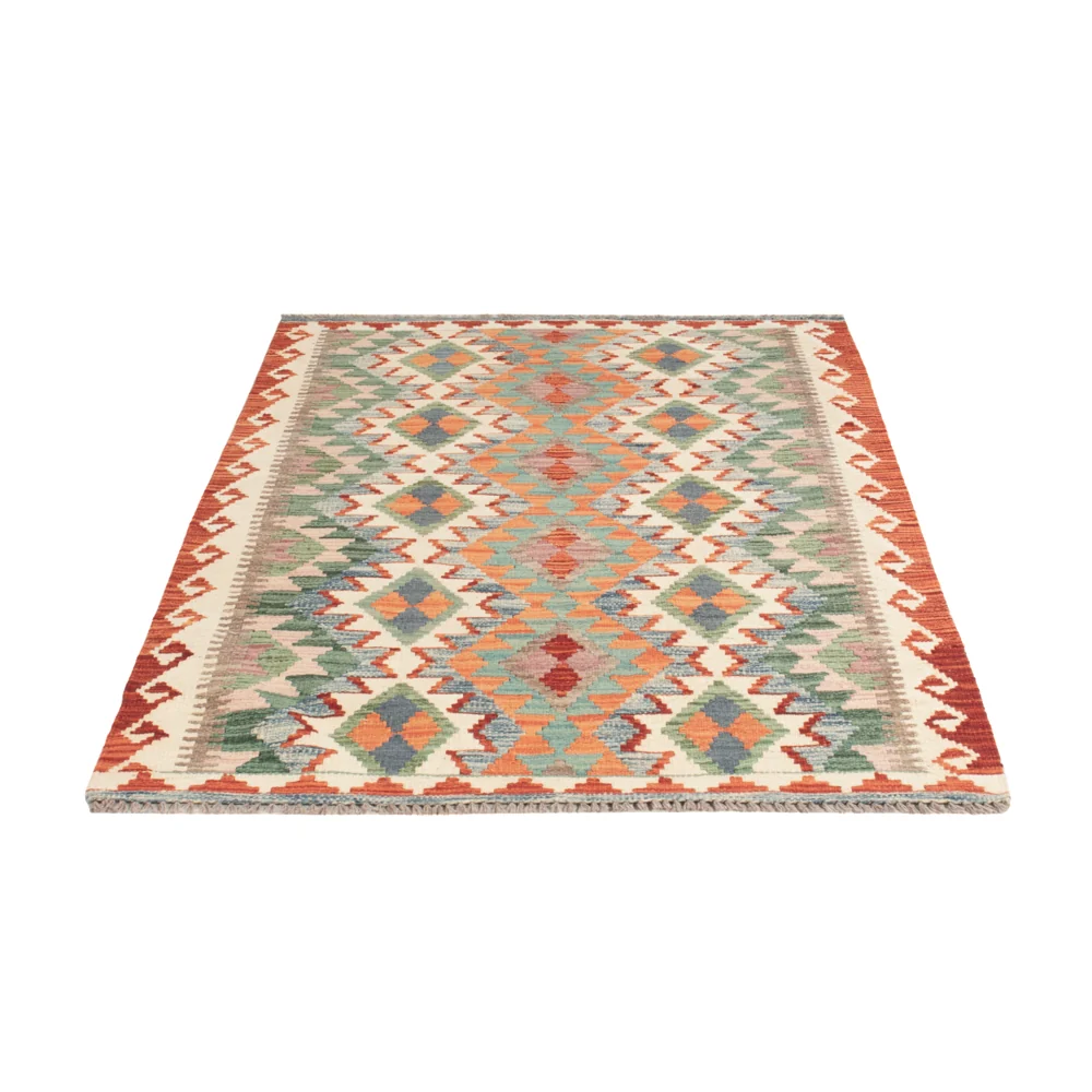 Kelimteppe - Splash - 154 x 108 cm - farget
