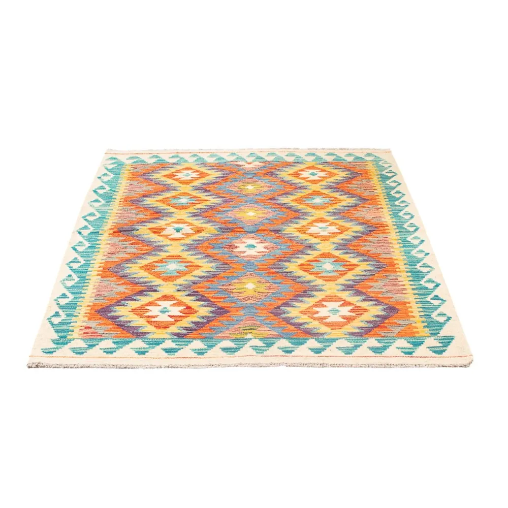 Kelimteppe - Splash - 155 x 102 cm - flerfarget