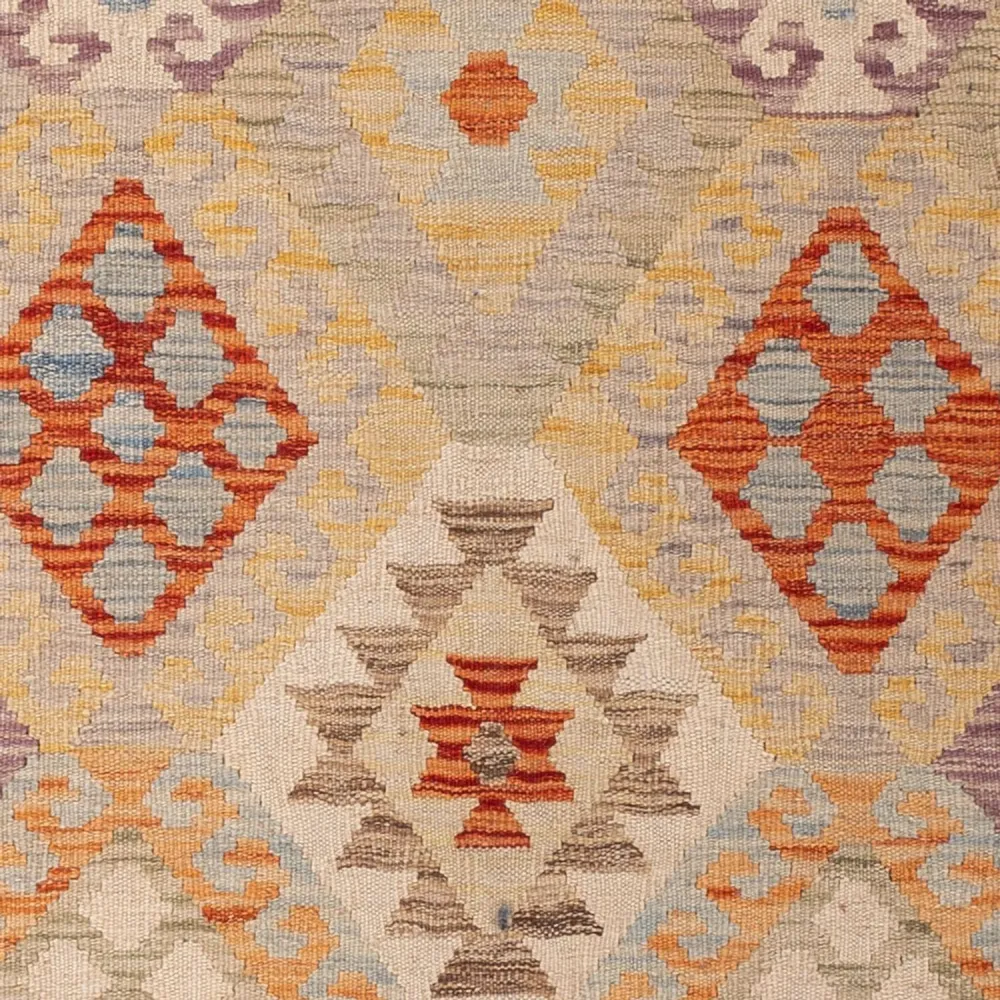 Kelimteppe - Splash - 170 x 132 cm - flerfarget